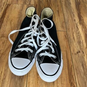 Basically new. Chuck Taylor all star classic High tops